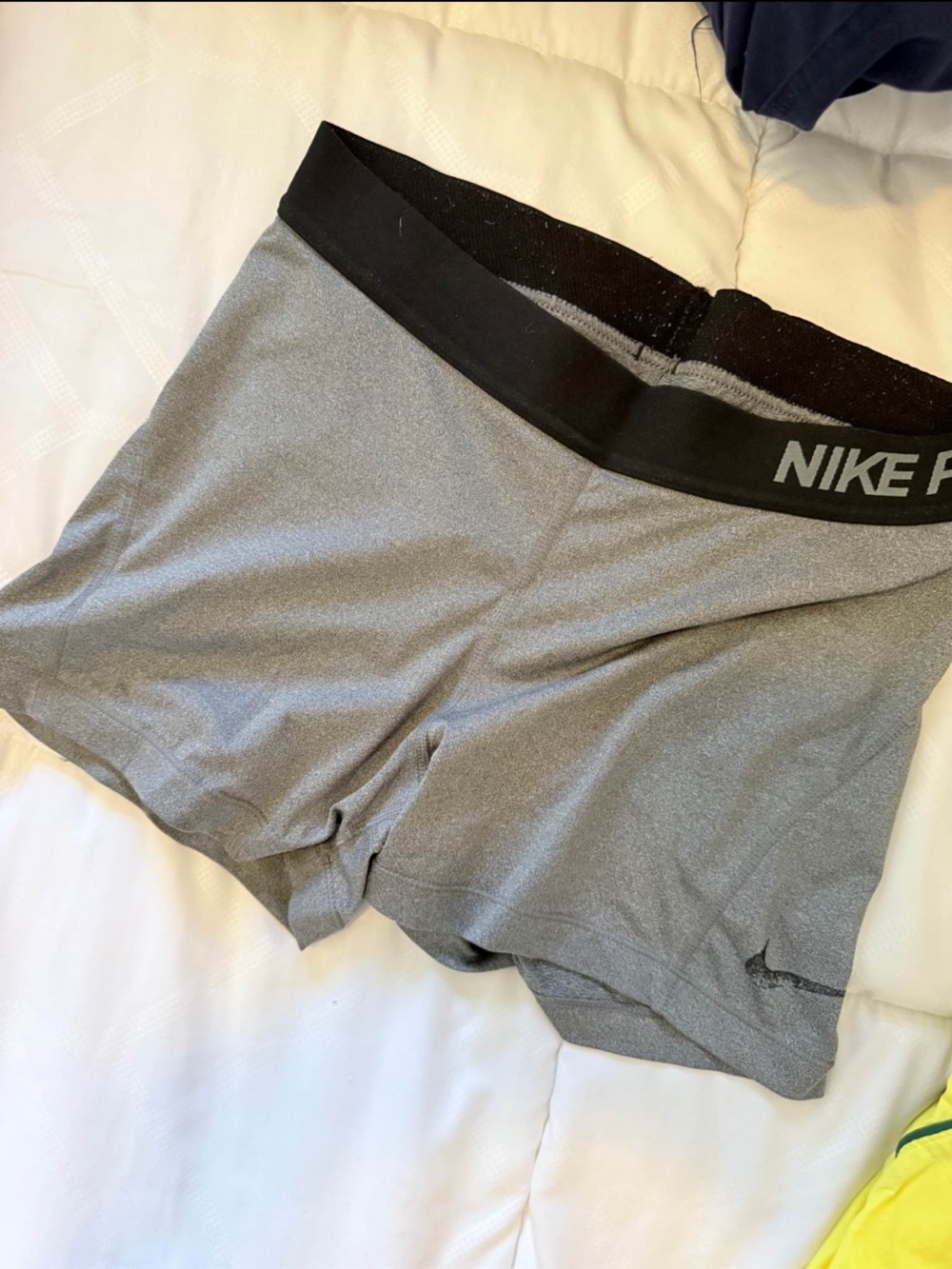 Nike Gray Athletic Training Shorts